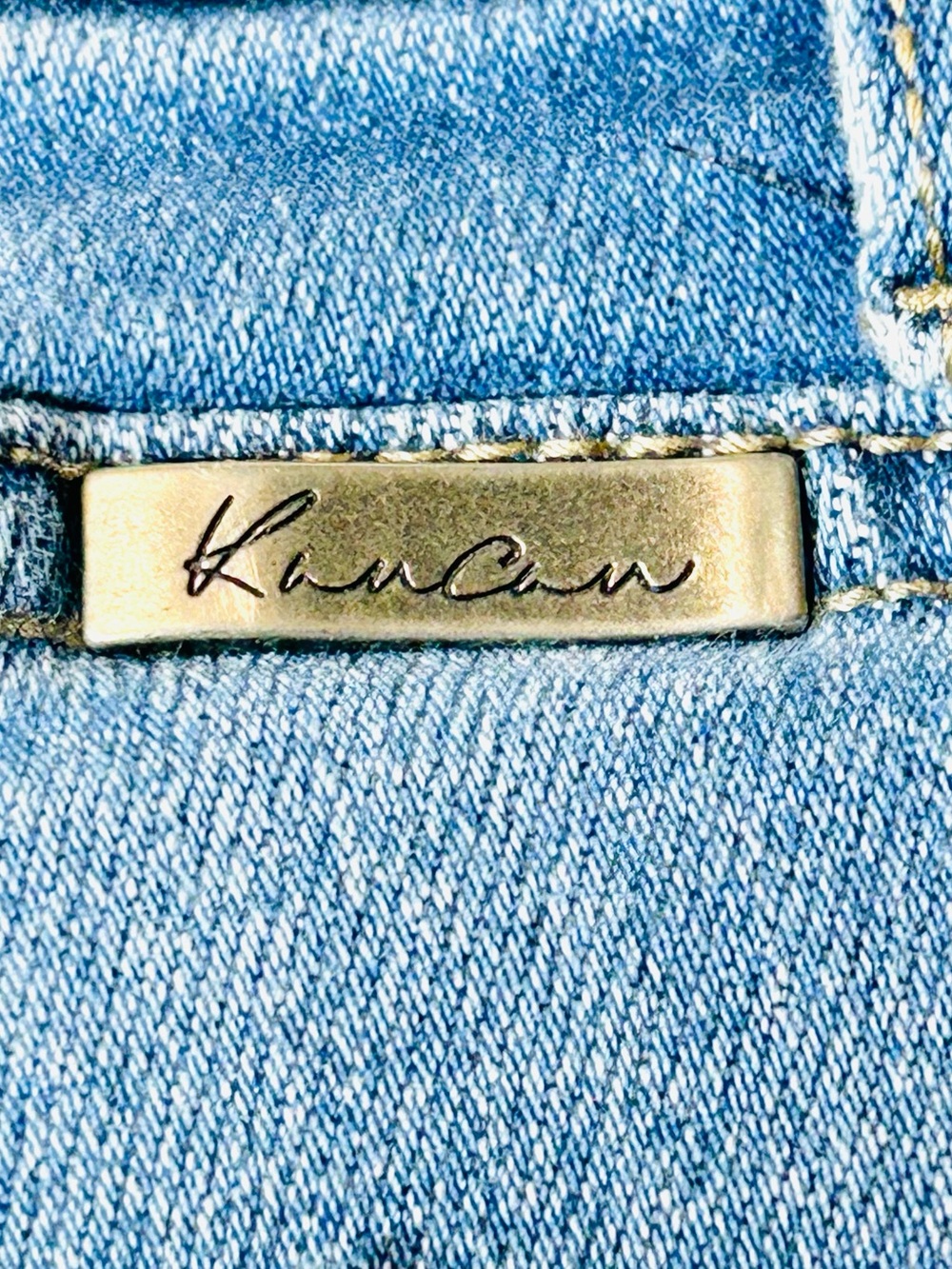 KanCan jeans High Rise Ankle Skinny jeans crop stretchy women size 31 - Picture 9 of 9